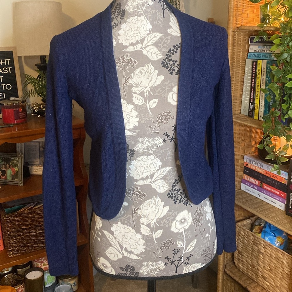 Lilly Pulitzer Navy Blue Cardigan